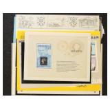 Mauritius Stamps small group of 13 Mint Souvenir S