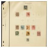 Mauritius Stamps on Pages, mint hinged and used 19