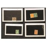 Canada Provinces Stamps on dealer cards CV $900+