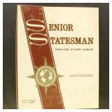 Worldwide Stamps collection in Senior Statesman Ha