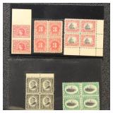 US Stamps Mint and Used including multiples, mispe