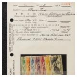 Canal Zone Stamps on Dealer Pages, small group min