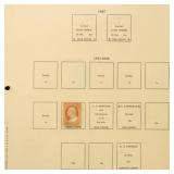 US Stamps 1860s-1890s Used collection on Thorp pag