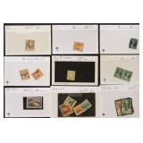 Worldwide Stamps better issues on dealer cards and