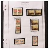 US Imperf Stamps 2013 Mint NH collection of Pairs,