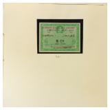 US Distilled Spirits Excise Tax Stamps 1950-1952 U