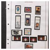 US Imperf Stamps 2021-2023 Mint NH collection of S