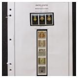 US Imperf Stamps 2015 Mint NH collection of Pairs,