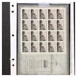US Imperf Stamps 2015 Mint NH collection of Sheets