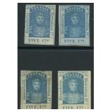 Hawaii Stamps #8, 9, 10, 10R Mint CV $1,175