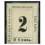 Hawaii Stamp #24 Mint NG w/ PSE Cert CV $350