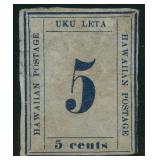 Hawaii Stamp #21 Mint NG w/ PSE Cert CV $900