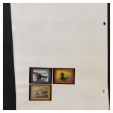 US Stamps 2000-2007 Mint Duck Stamp Collection on