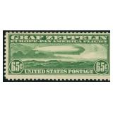 US Stamp #C13 Mint Regummed 1930 Zeppelin