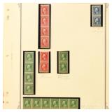 US Stamps Imperf & Imperf Coils CV $679