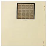 US Potato Tax Stamps 1935 Mint collection on pages