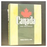 Canada Stamps 1850s-1960s in sparsely filled Harri