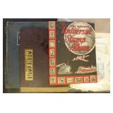Worldwide Stamps in three childhood albums plus a