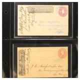 US Stamps 10 Wells, Fargo & Co. Envelopes with Cal