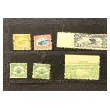 US Airmail and Back of Book Stamps, Mint NH/H/NG o