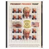 Guyana Prisoner Trump Stamps 2023 Mint NH Sheet of