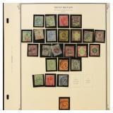Great Britain Stamps 1900s-1930s Used & Mint Hinge