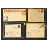 US Postal History 1880s-1940s better Covers in old
