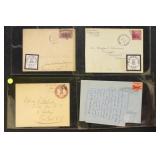US Postal History 1880s-1940s better Covers in old