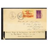 US 1939 Pony Express Cover with Nogona Label tied
