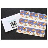 US Imperf Stamps 3 Panes of 20 Christmas issue wit