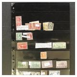 US Stamps 1870s-1940s Used and Mint on variety of