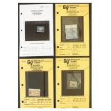 US Stamps 1900s-1940s Mint & Used in old auction p