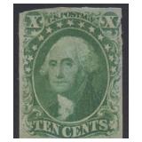 US Stamps #15 Used with PSE Certificate Stating "