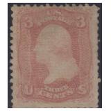US Stamps #85 Used with PSE Certificate Stating "i