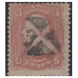 US Stamps #85 Used with PSE Certificate Stating "i
