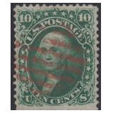 US Stamps $62B Used with PSE Certificate Stating "
