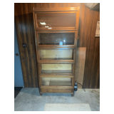 Wooden Barrister Bookcase