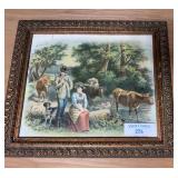 Framed Country Scene