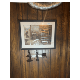 Hamlet Bannerman "His First Day At Work" Framed Print, Dated 1890