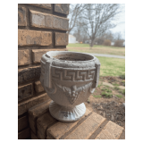 Ornate Cast Stone Garden Urn