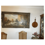 Signed Bandur Holburn Oil Painting on Canvas