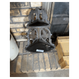 Carved Wood Corner Shelf