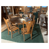 Dining Table with Six Chairs