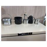 Lot of Mirro and Unbranded Camp Cookware