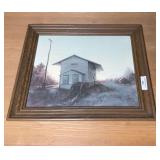 Framed Print of Train Depot