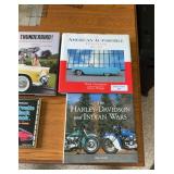 Lot of Automotive, Motorcycle, and Tractor Books