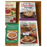 Lot of Diabetic Recipe Books