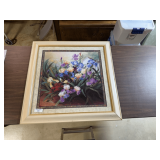 Framed Floral Print - Home Interiors