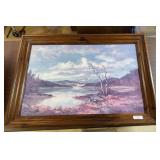 Framed "Haver" Landscape Art Print