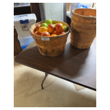 Wooden Apple Baskets - Lot of 5